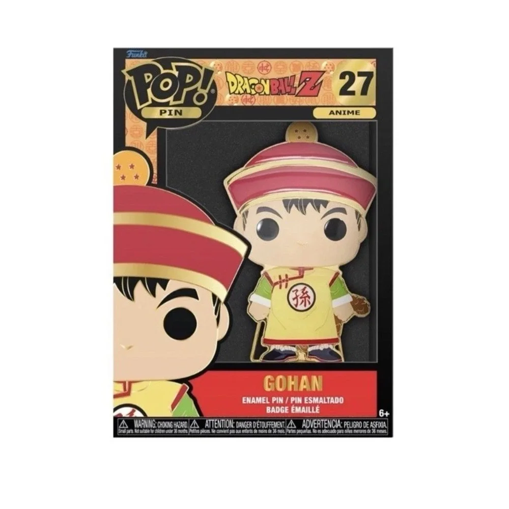 Funko Pop! Pins: Dragon Ball Z - Gohan #27 Anime Enamel‎ Pin Sealed
